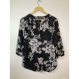 Cynthia Rowley Size Medium 3/4 Sleeve Blouse